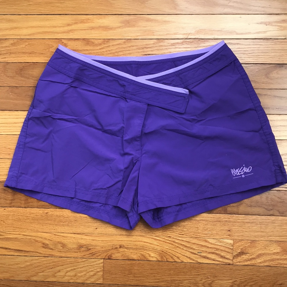 Vintage 1990s Mossimo purple board shorts Velcro M